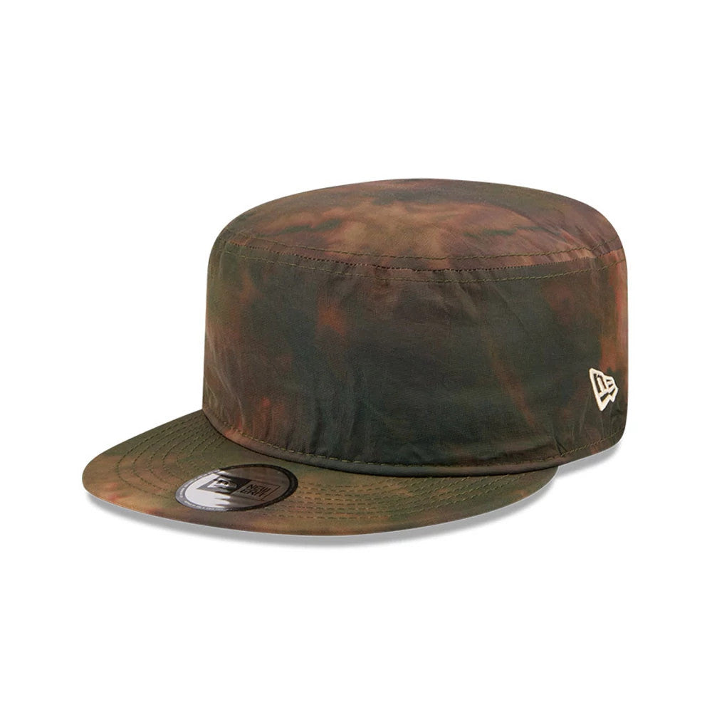 Pictured is this New Era Nylon Wash Dye Painter cap in open green. 1