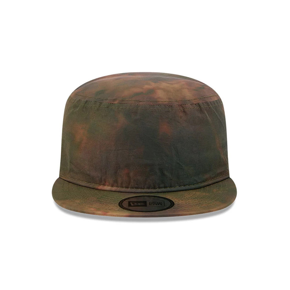 Pictured is this New Era Nylon Wash Dye Painter cap in open green. 2