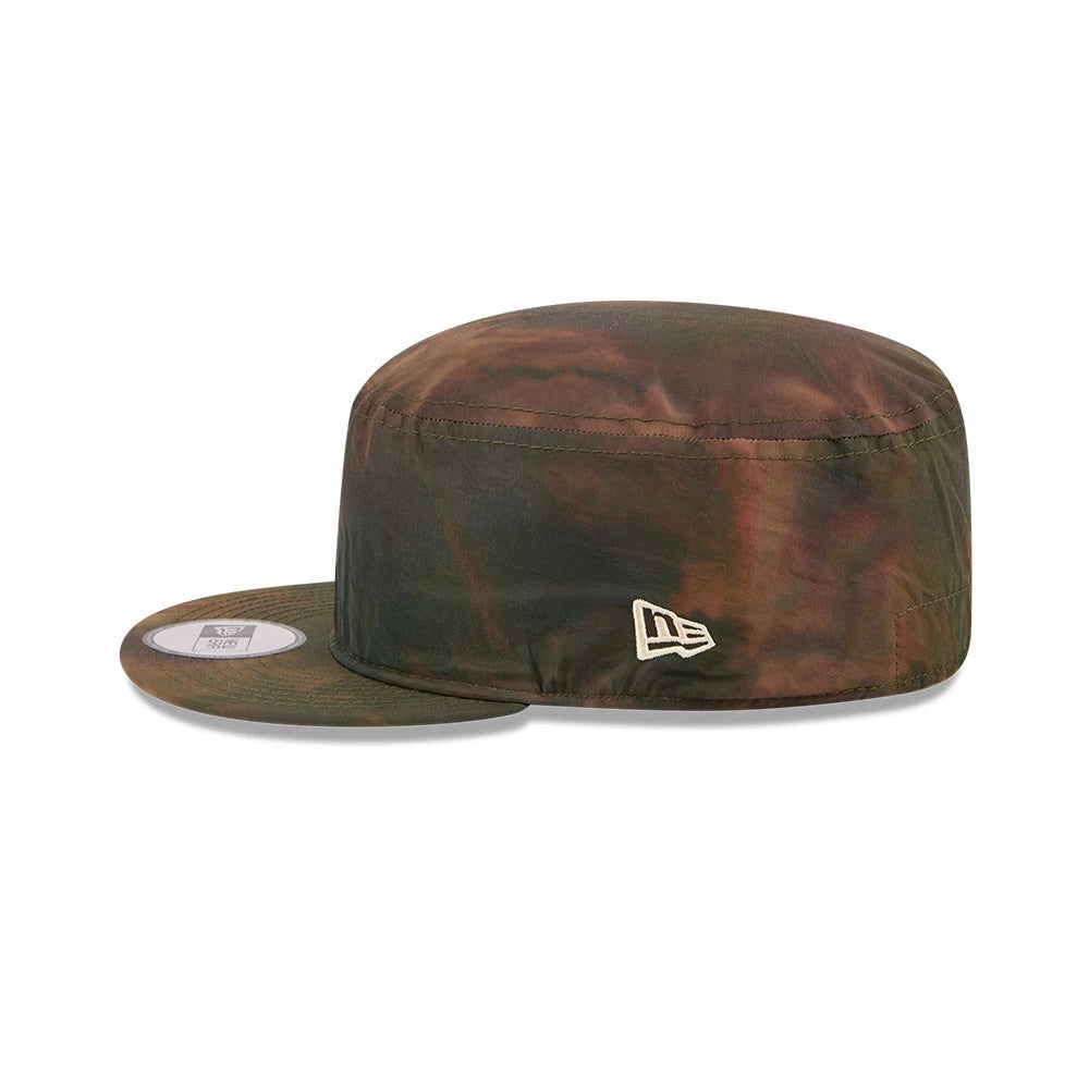 Pictured is this New Era Nylon Wash Dye Painter cap in open green. 5