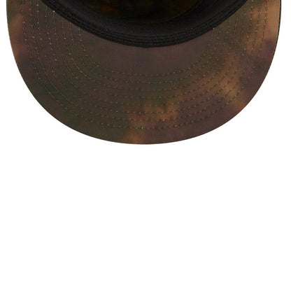 Pictured is this New Era Nylon Wash Dye Painter cap in open green. 7