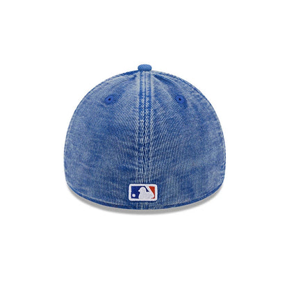 Pictured is this MLB Quickstrike Snow Wash Cord New York Mets 59FORTY A-Frame Fitted cap in blue. 7