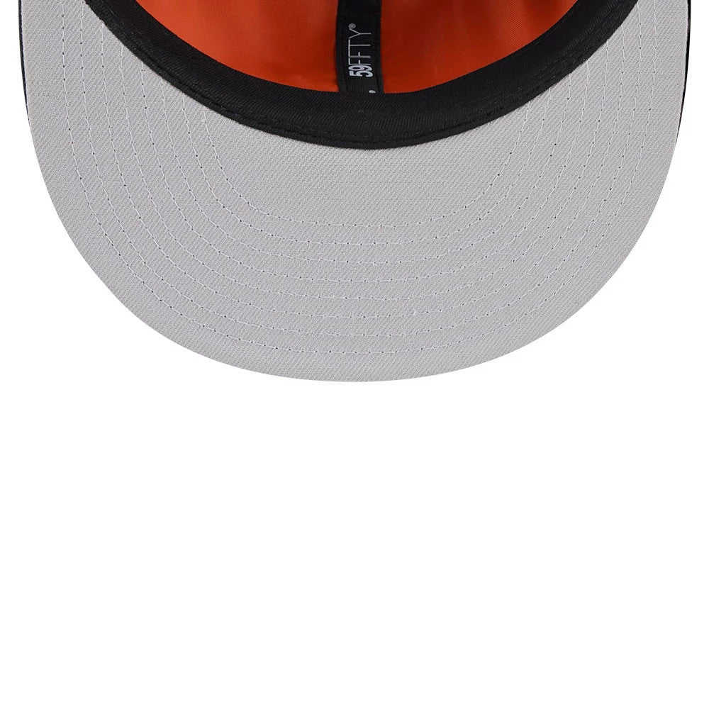 Pictured is this MLB X Alpha Chicago White Sox 59FIFTY Fitted cap in black. 2