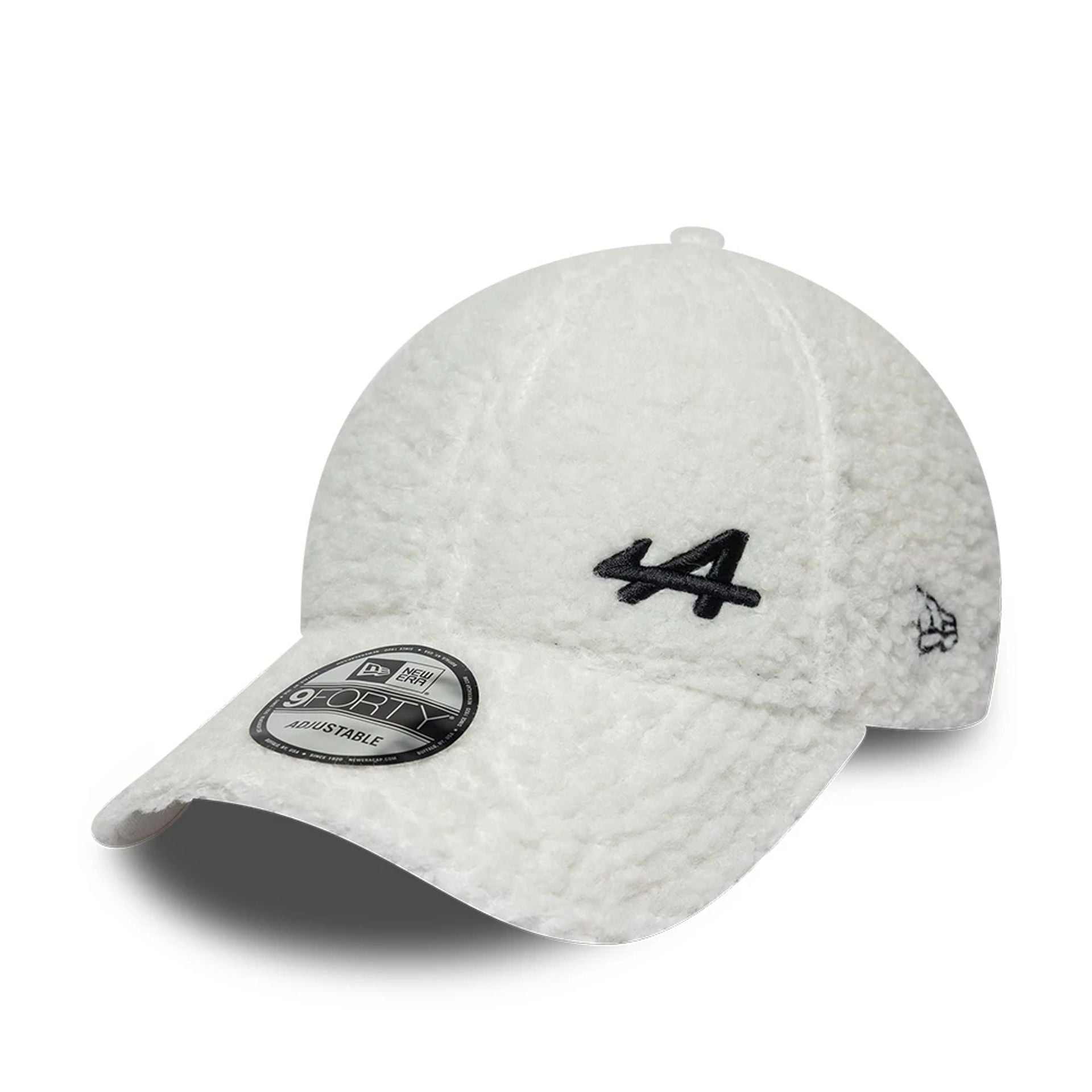 Pictured is this A390 Alpine Racing 9FORTY Adjustable cap in cream. 1