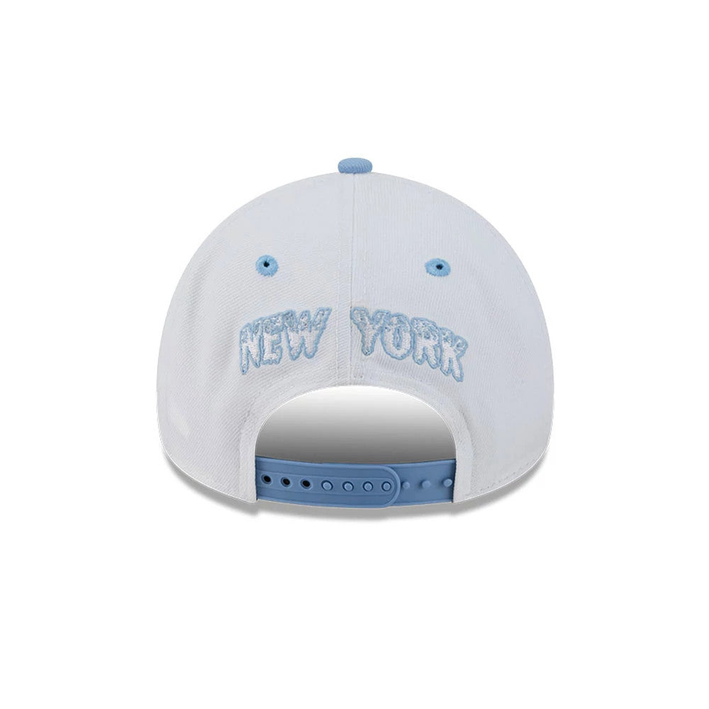 Pictured is this MLB Halloween New York Yankees 9FORTY A-Frame cap in white. 7