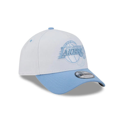 Pictured is this NBA Halloween LA Lakers 9FORTY A-Frame cap in white. 4