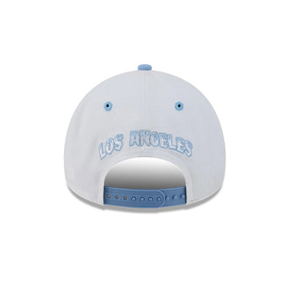 Pictured is this NBA Halloween LA Lakers 9FORTY A-Frame cap in white. 5