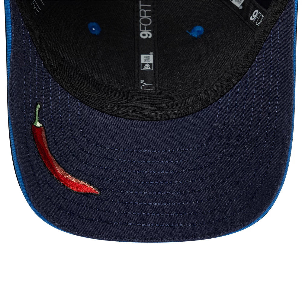 Pictured is this Youth Atlassian Williams F1 Team Carlos Sainz 9FORTY M-Crown Adjustable cap in navy. 2
