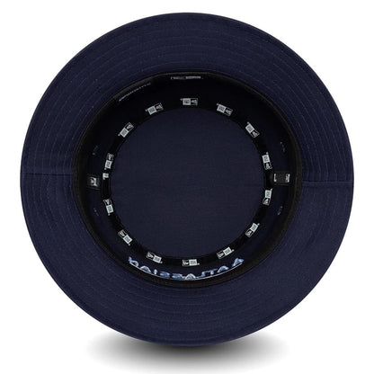 Pictured is this Youth Atlassian Williams F1 Team Essential Bucket hat in navy. 5