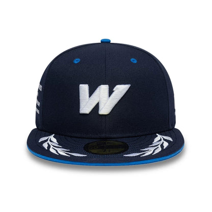 Pictured is this Atlassian Williams F1 Team Launch 59FIFTY Fitted cap in navy. 3