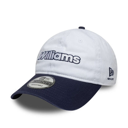 Pictured is this Atlassian Williams F1 Team Suzuka Race Special 9TWENTY Adjustable cap in white. 3