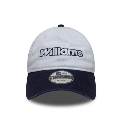 Pictured is this Atlassian Williams F1 Team Suzuka Race Special 9TWENTY Adjustable cap in white. 2