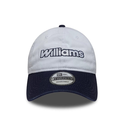 Pictured is this Atlassian Williams F1 Team Suzuka Race Special 9TWENTY Adjustable cap in white. 2