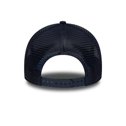 Pictured is this Atlassian Williams F1 Team Essential 9FORTY A-Frame Trucker Adjustable cap in navy. 4