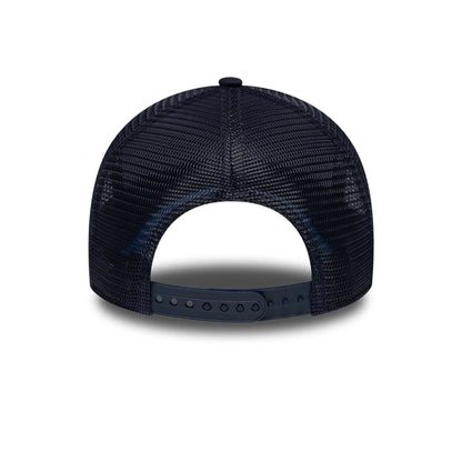 Pictured is this Atlassian Williams F1 Team Essential 9FORTY A-Frame Trucker Adjustable cap in navy. 4