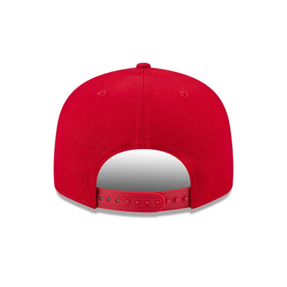 Pictured is this MLB All Star Game Philadelphia Phillies 9FIFTY Snapback cap in red. 7