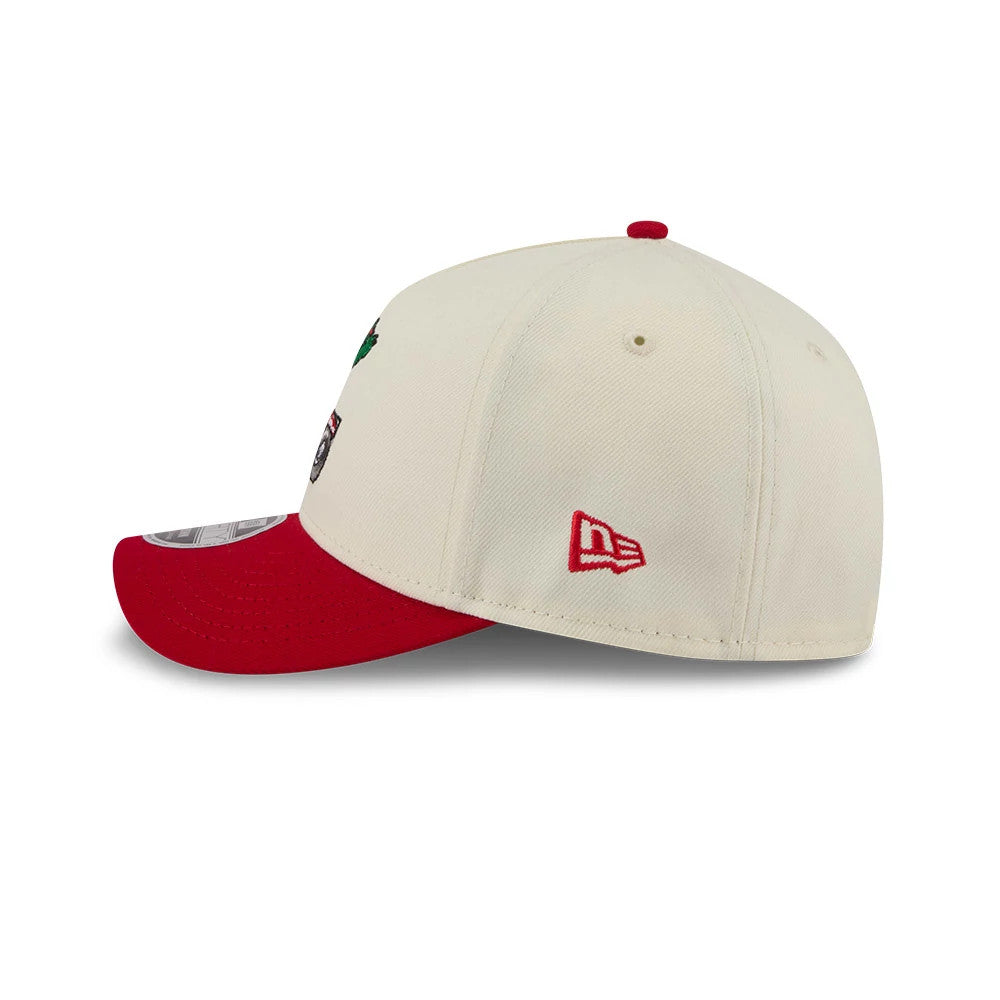 Pictured is this MLB All Star Game Philadelphia Phillies 9FORTY M-Crown A-Frame cap in Cream. 6