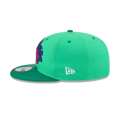 Pictured is this MLB All Star Game Philadelphia Phillies 9FIFTY Snapback cap in bright green. 6