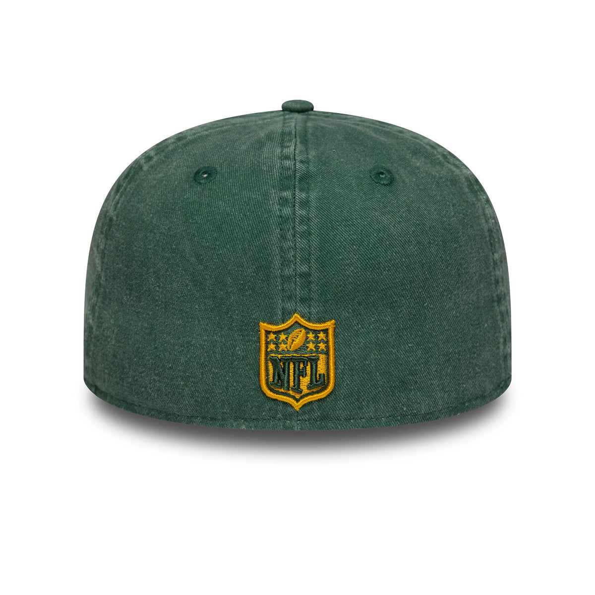 Pictured is this NFL Washed Green Bay Packers 59FIFTY Fitted cap in dark green. 5