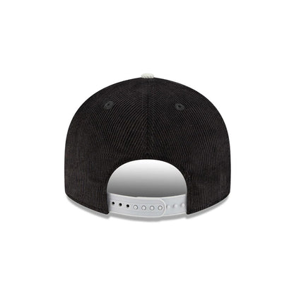 Pictured is this NFL 2 Tone Cord Las Vegas Raiders 9FIFTY Snapback cap in black. 6