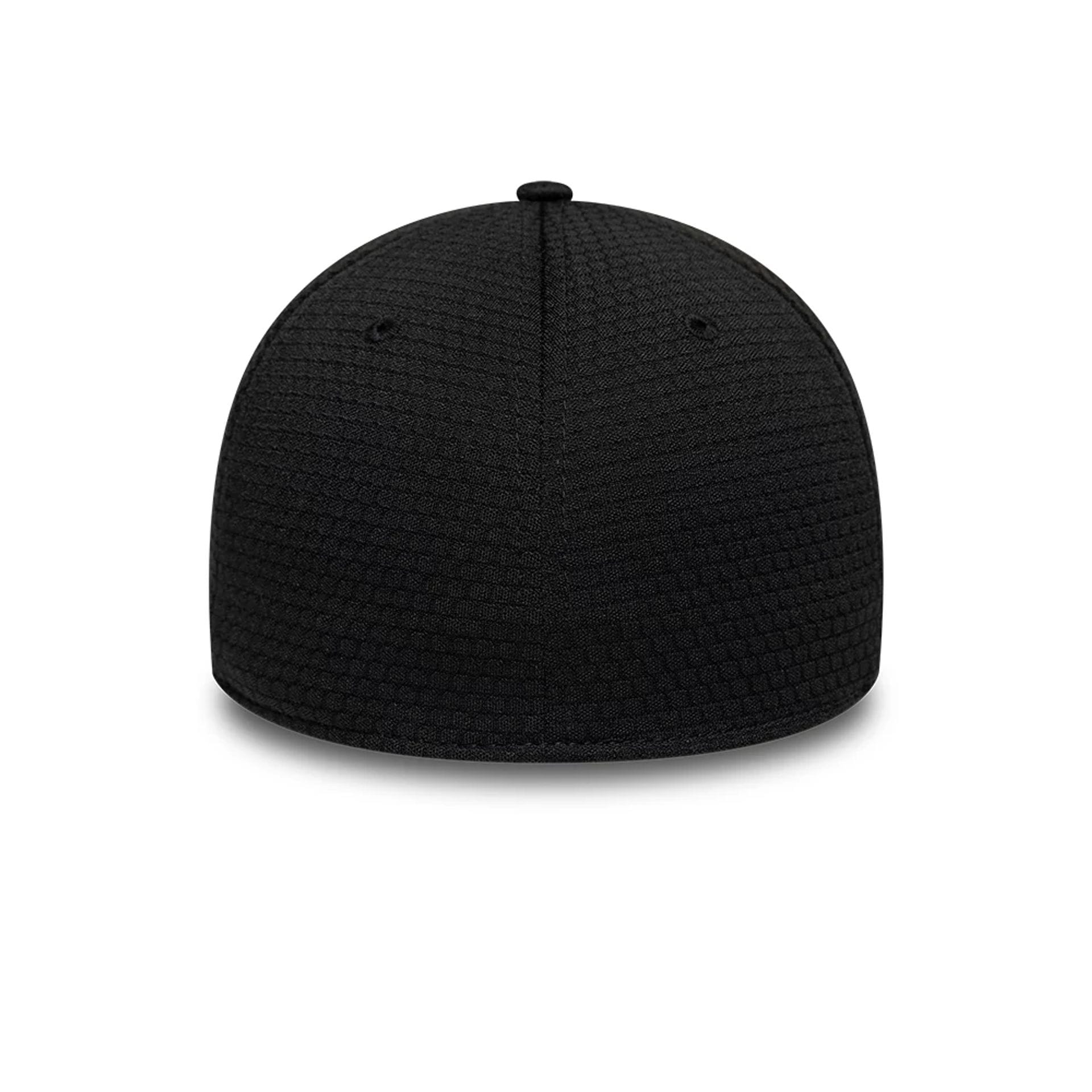Pictured is this New Era Tech 39THIRTY Stretch Fit cap in black. 4