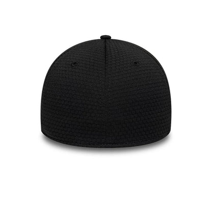Pictured is this New Era Tech 39THIRTY Stretch Fit cap in black. 4