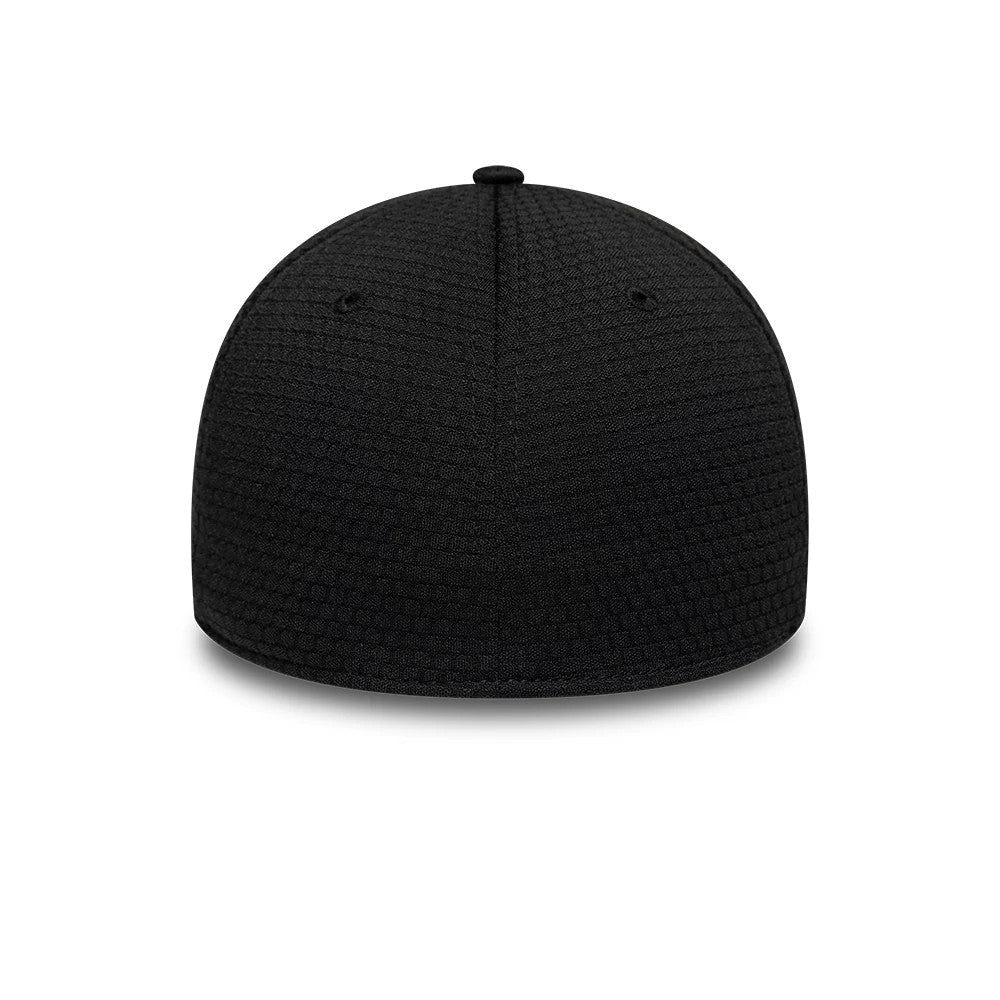 Pictured is this New Era Tech 39THIRTY Stretch Fit cap in black. 4