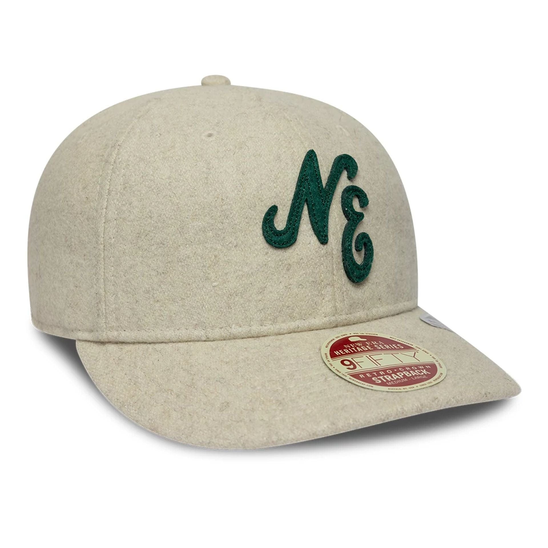 Pictured is this New Era Heritage Retro Crown 9FIFTY cap in Light Grey. 4