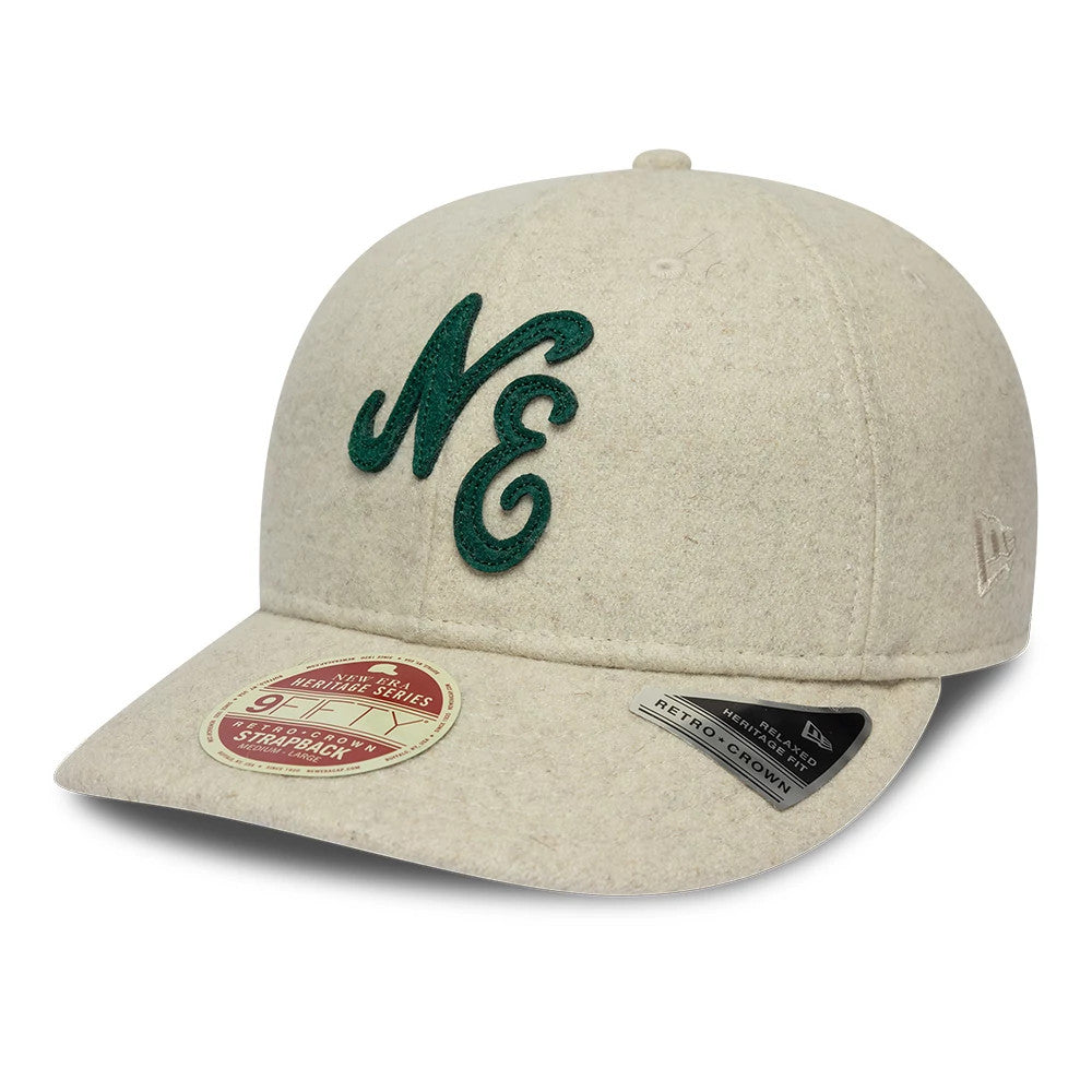 Pictured is this New Era Heritage Retro Crown 9FIFTY cap in Cream. 1