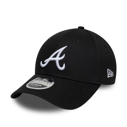 Pictured is this MLB Atlanta Braves 9FORTY M-Crown cap in black. 1