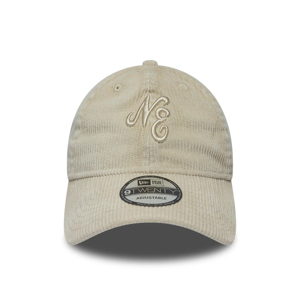 Pictured is this New Era Washed Cord 9TWENTY cap in Cream. 2