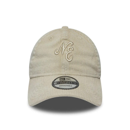 Pictured is this New Era Washed Cord 9TWENTY cap in Cream. 2