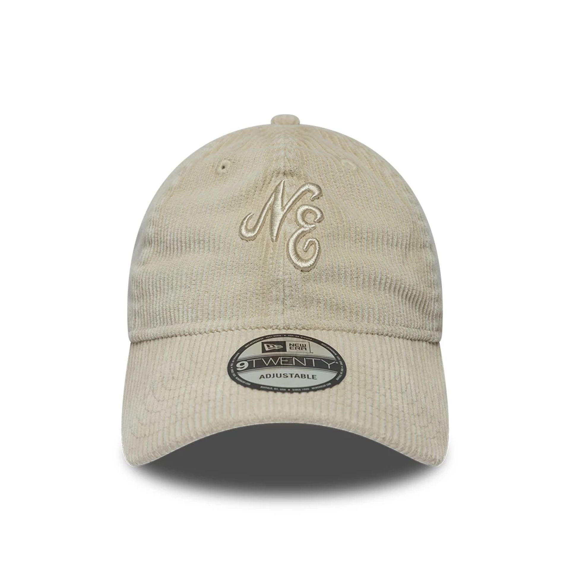 Pictured is this New Era Washed Cord 9TWENTY cap in Light Grey. 2