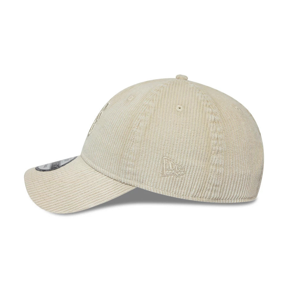 Pictured is this New Era Washed Cord 9TWENTY cap in Cream. 5