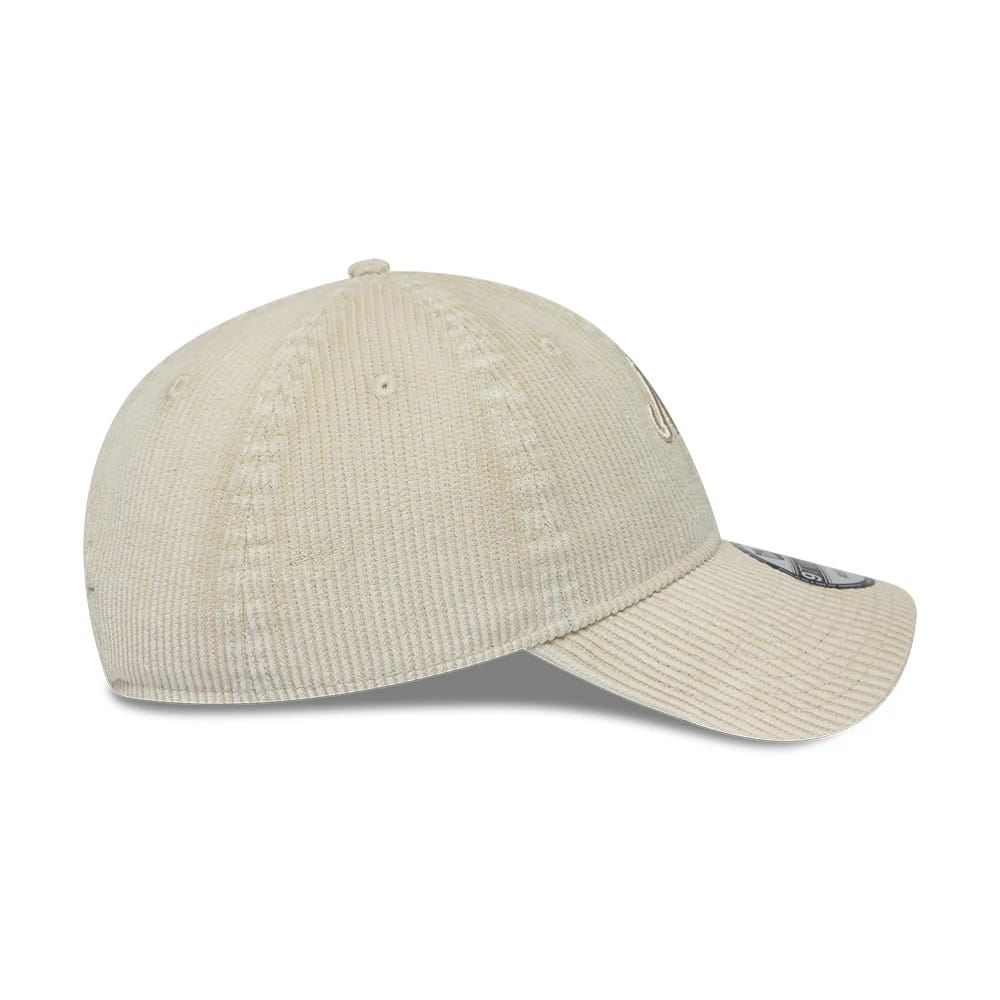 Pictured is this New Era Washed Cord 9TWENTY cap in Cream. 6
