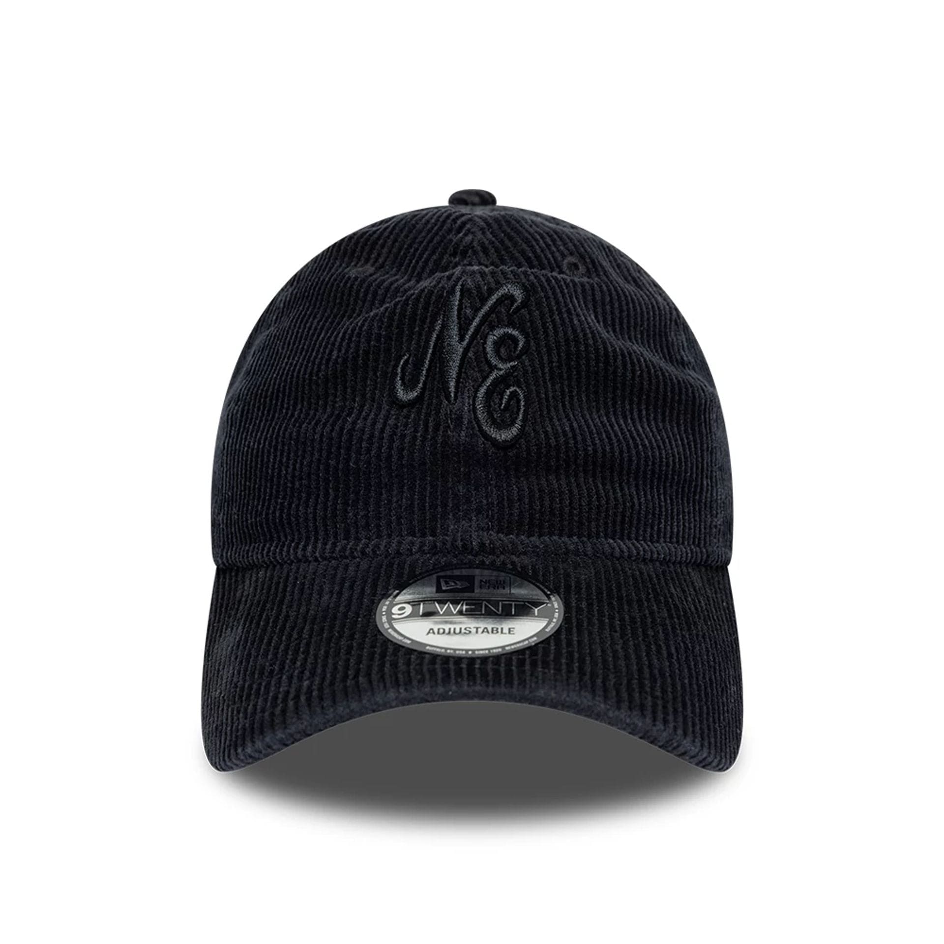Pictured is this New Era Washed Cord 9TWENTY cap in black. 2