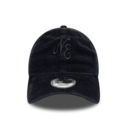 Pictured is this New Era Washed Cord 9TWENTY cap in black. 2