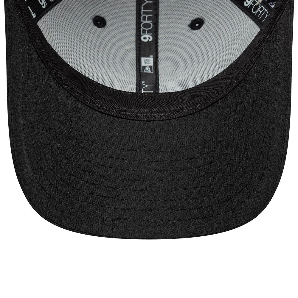 Pictured is this FC Barcelona Featherweight Poly 9FORTY M-Crown cap in black. 5