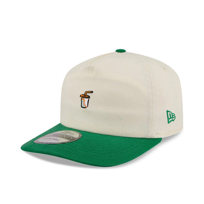 Pictured is this New Era Juice 19TWENTY cap in Cream. 1