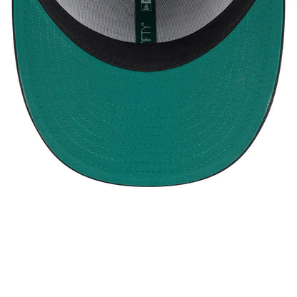 Pictured is this New Era Recycled Twill 59FIFTY Fitted cap in black. 2