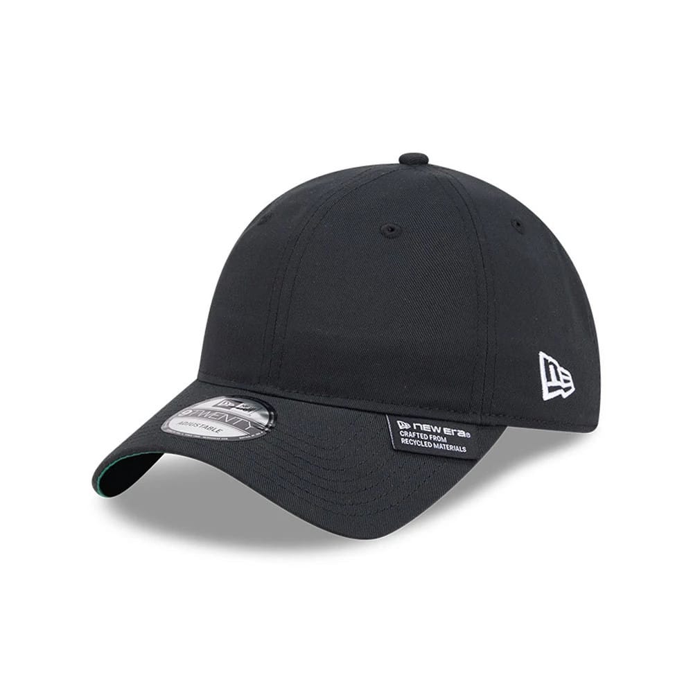 Pictured is this New Era Recycled Twill 9TWENTY cap in black. 1
