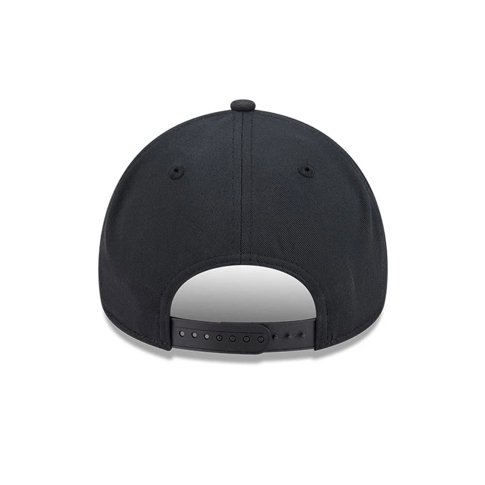 Pictured is this New Era Recycled Twill 9FORTY A-Frame cap in black. 6