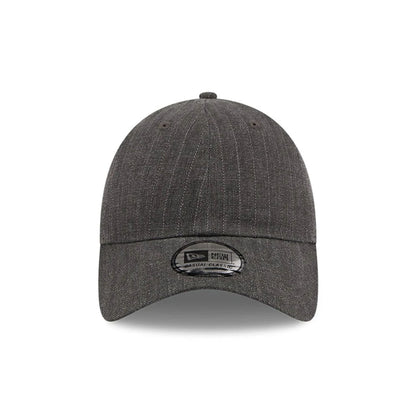 Pictured is this New Era Herringbone Pinstripe Casual Classic cap in Charcoal. 3