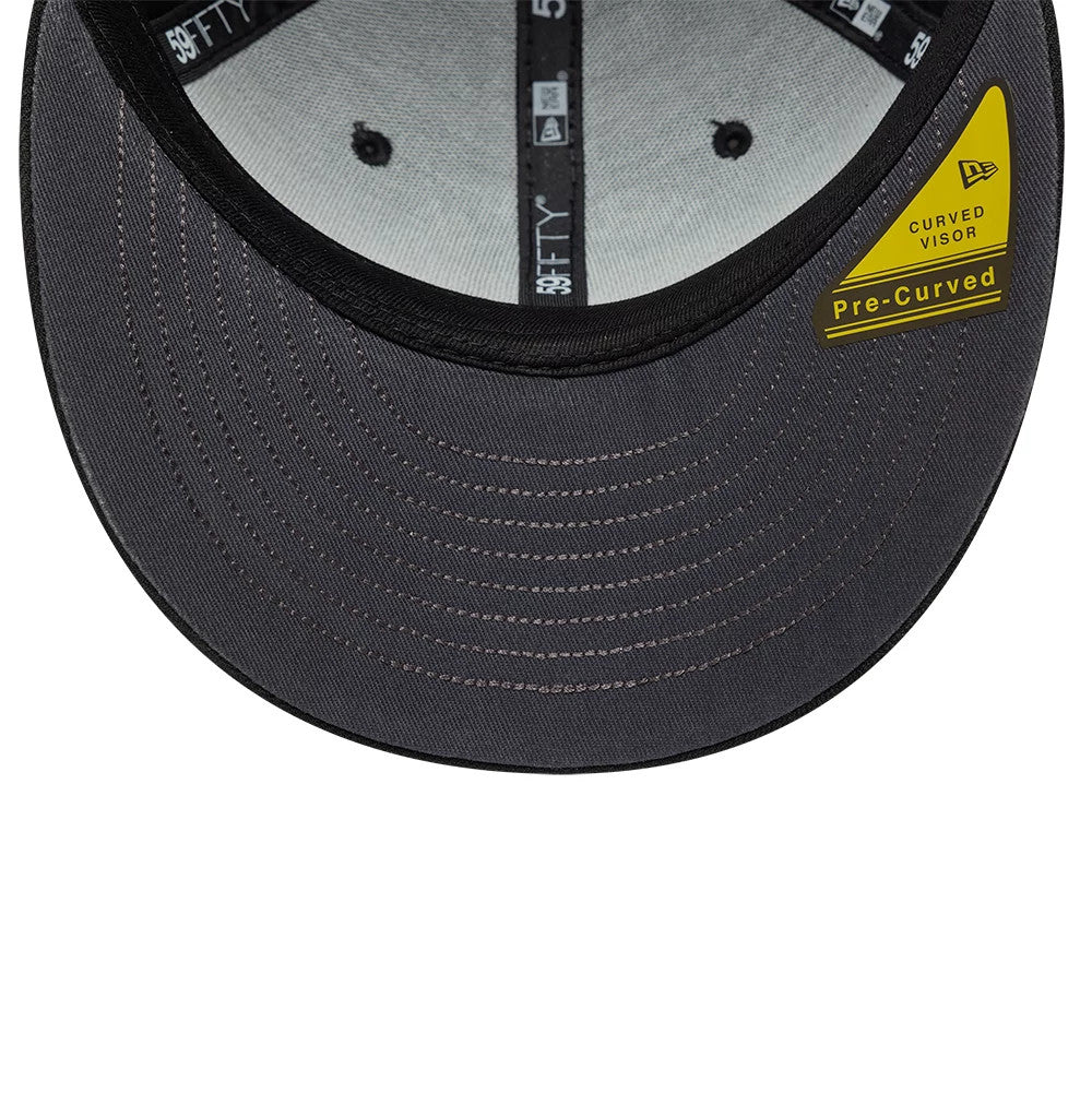 Pictured is this Netflix Stranger Things 59FIFTY Fitted cap in black. 2