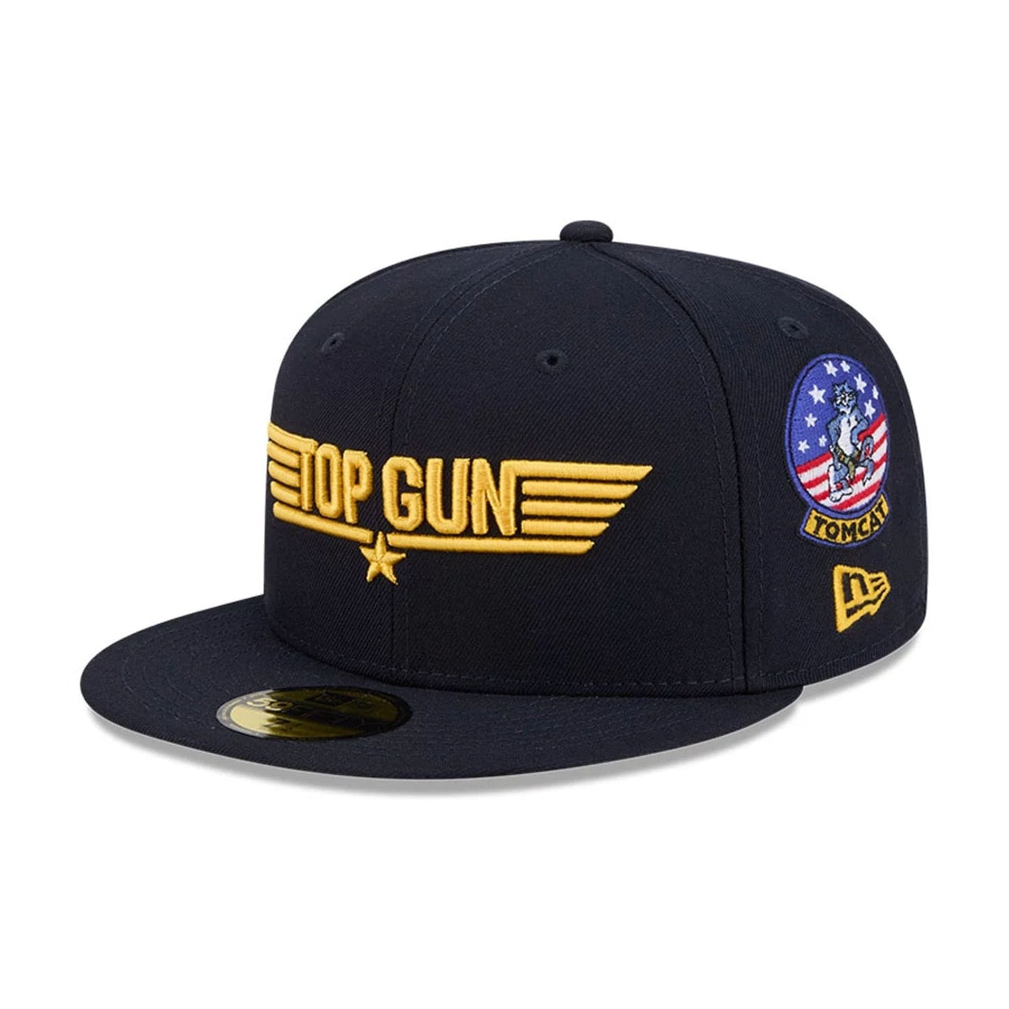 Pictured is this Top Gun 59FIFTY Fitted cap in navy. 1