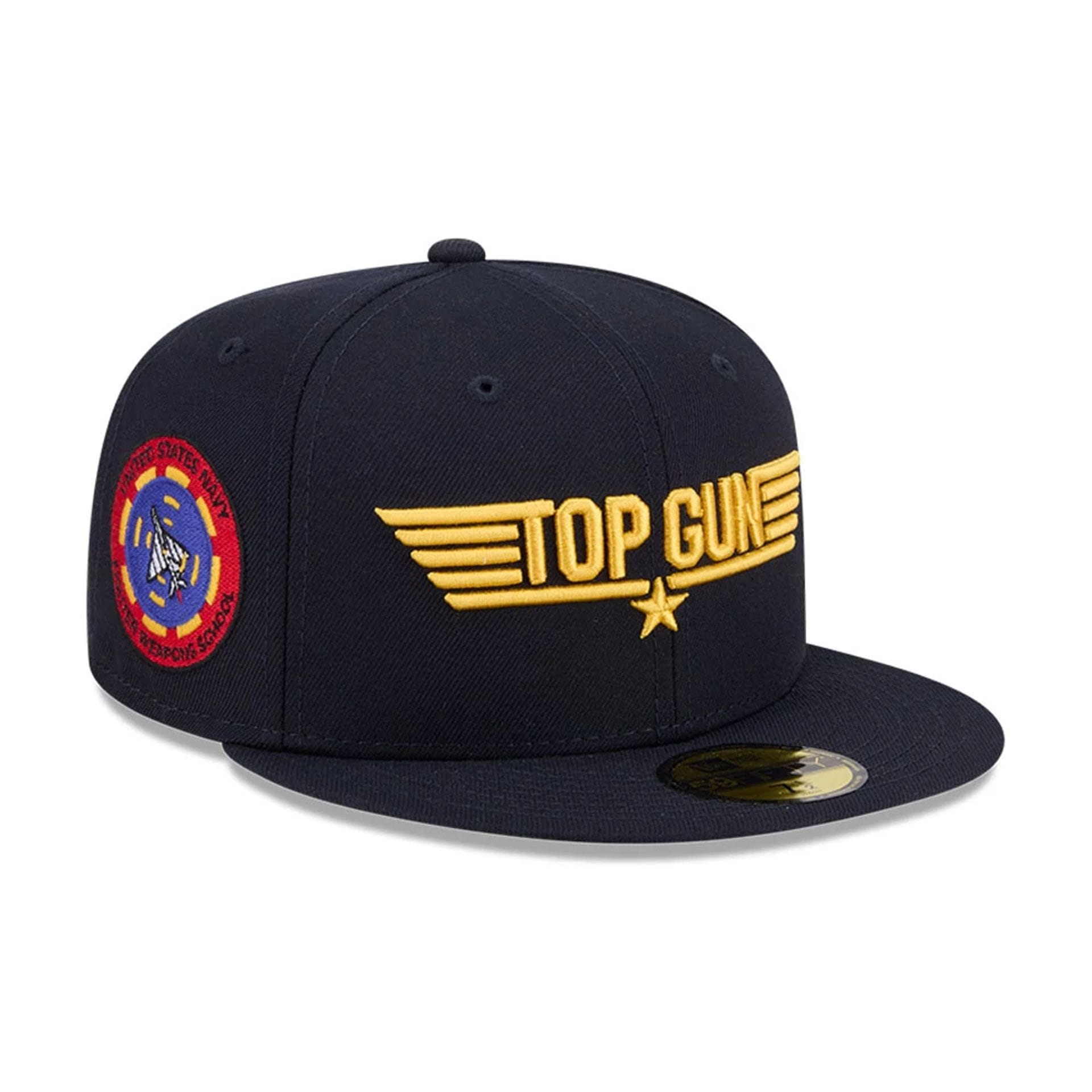 Pictured is this Top Gun 59FIFTY Fitted cap in navy. 3