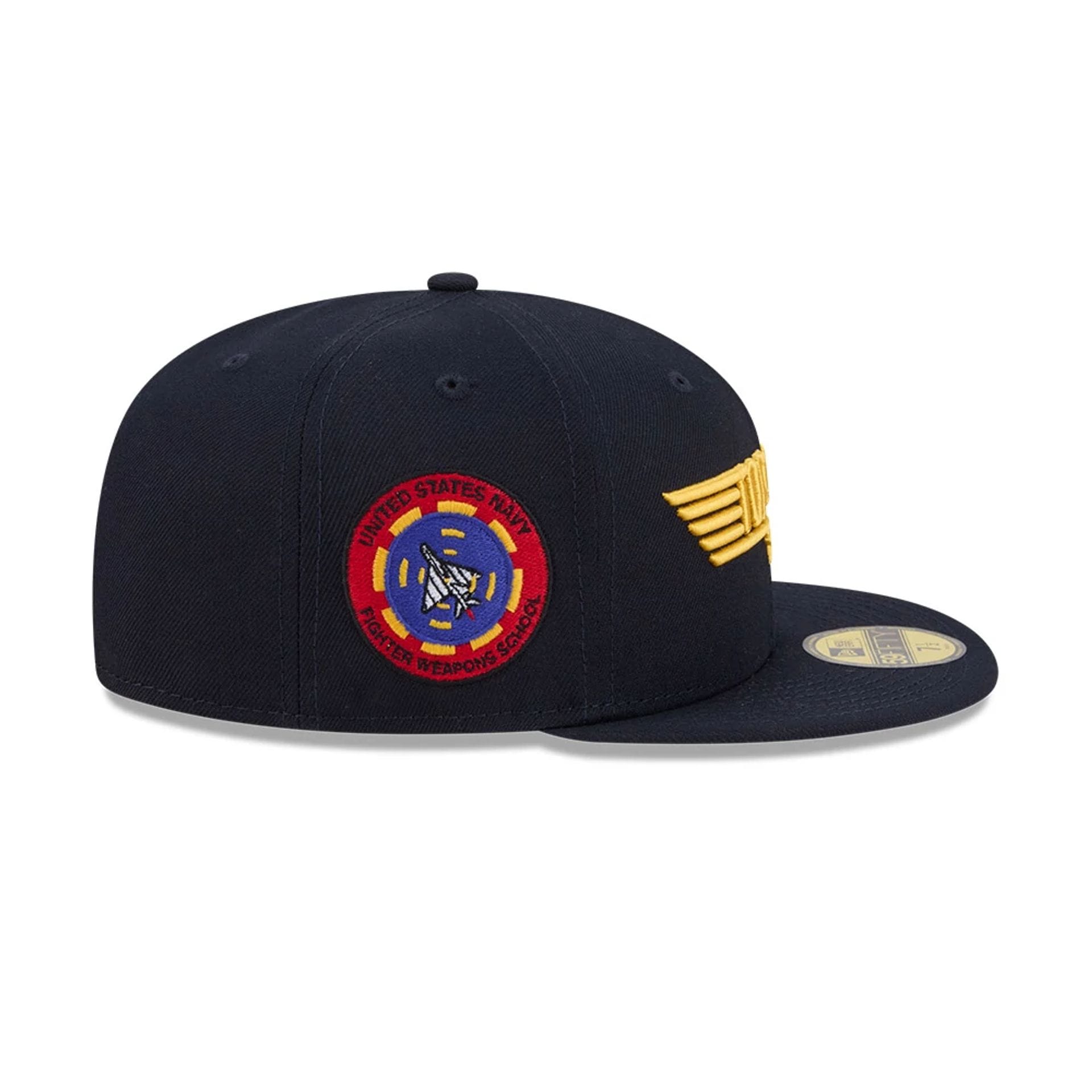 Pictured is this Top Gun 59FIFTY Fitted cap in navy. 4
