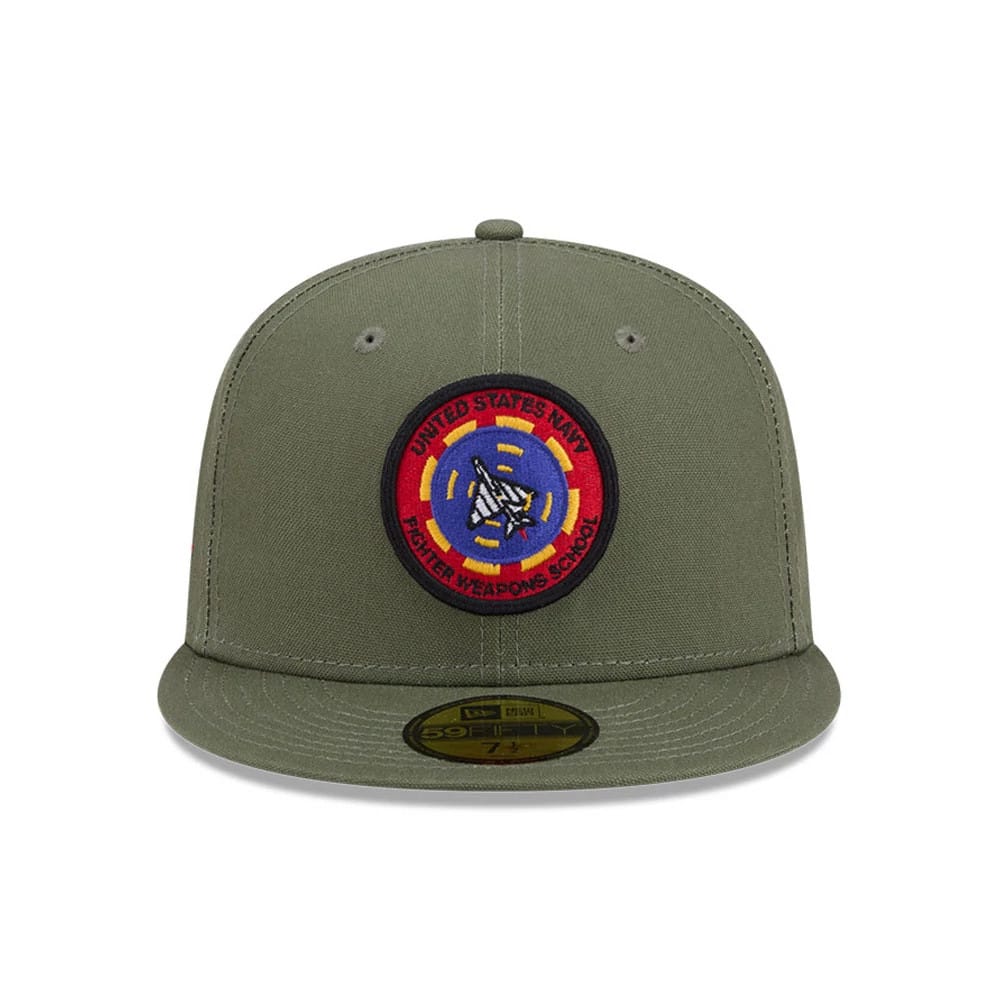 Pictured is this Top Gun 59FIFTY Fitted cap in green. 3