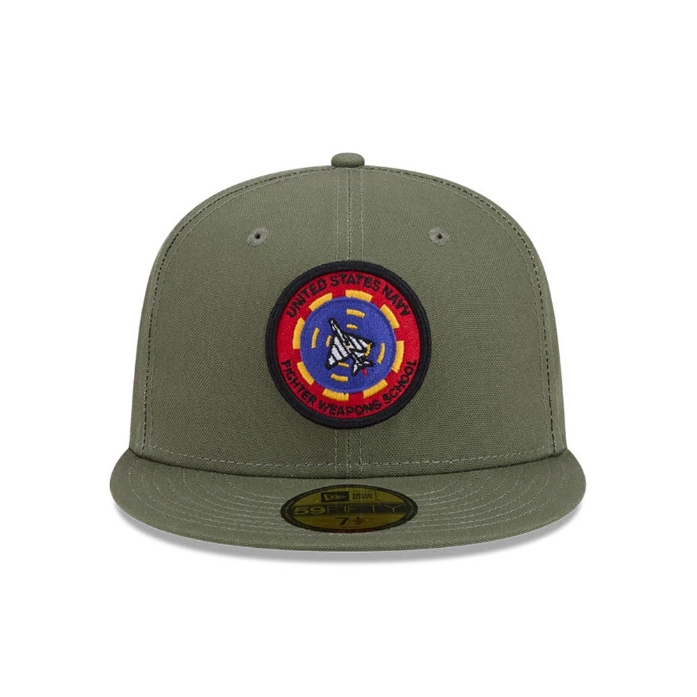 Pictured is this Top Gun 59FIFTY Fitted cap in green. 3