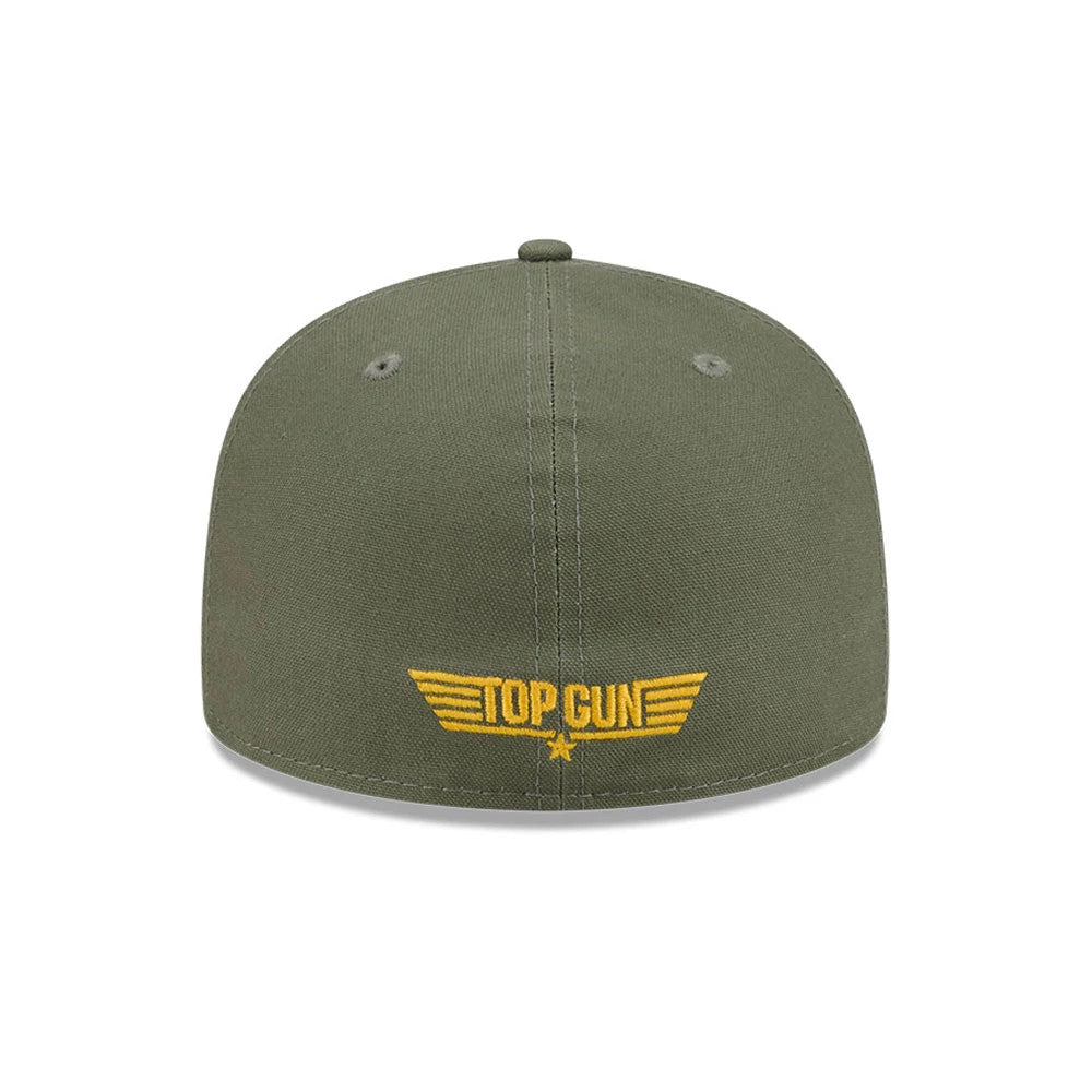 Pictured is this Top Gun 59FIFTY Fitted cap in green. 5