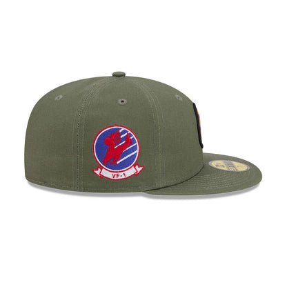 Pictured is this Top Gun 59FIFTY Fitted cap in green. 6